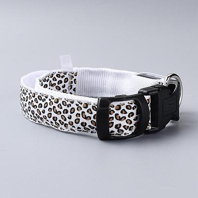 Adjustable Polyester LED Dog Collar MP-H001-A16-1