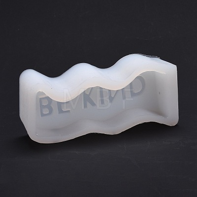 Wavy Letter Silicone Candle Mold DIY-Z015-02-1