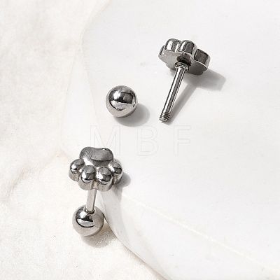 304 Stainless Steel Nose Bone Rings STAS-B126-14P-02-1
