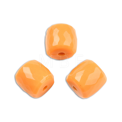 Opaque Acrylic Beads SACR-N017-05H-1