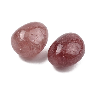 Natural Strawberry Quartz Beads G-G348-01A-08-1