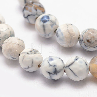 Natural Fire Crackle Agate Bead Strands G-K166-07F-8mm-03-1