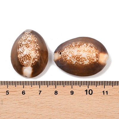 Natural Shell Oval Beads X-BSHE-O007-44-1