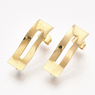 304 Stainless Steel Stud Earring Findings X-STAS-S079-53A-1
