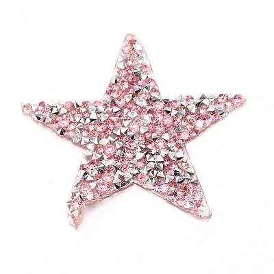 Star Glitter Hotfix Rhinestone DIY-WH0301-92B-03-1