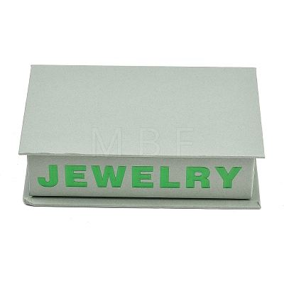 Words Printed Paper Jewelry Display Magnetic Cases CON-K015-04C-1