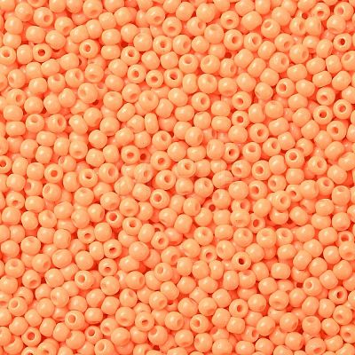 Grade A Baking Paint Glass Seed Beads SEED-JP0007-01-1