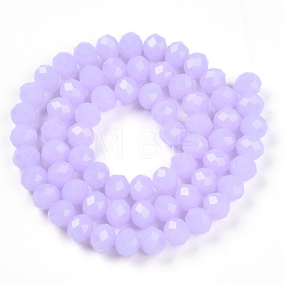 Glass Beads Strands EGLA-A034-J10mm-D11-1
