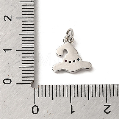 Halloween Sequins Brass Enamel Pendants LS-KK-A203-02P-1