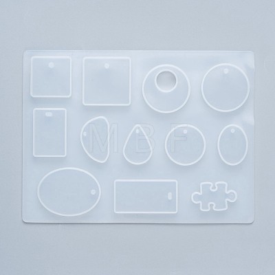 DIY Pendant Silicone Molds X-AJEW-P041-02-1