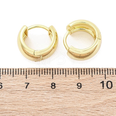 Brass Hoop Earrings EJEW-Q015-21C-G-1