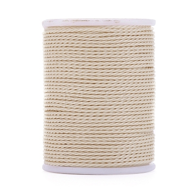 Round Waxed Polyester Cord X-YC-G006-01-1.0mm-12-1