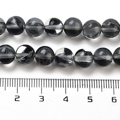 Transparent Glass Beads X-GLAA-B022-8mm-16-1