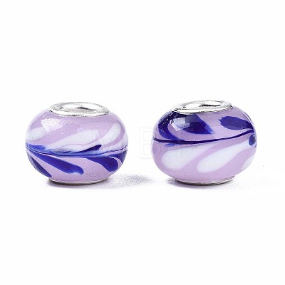 Handmade Lampwork European Beads LPDL-N001-032-1