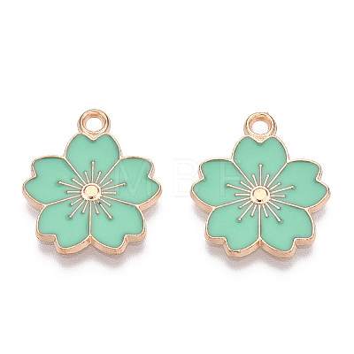 Alloy Enamel Pendants LS-ENAM-S121-115F-1