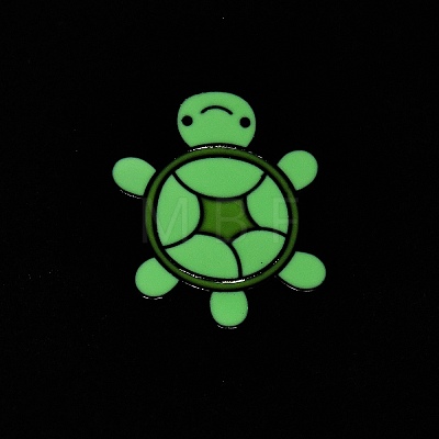 Luminous Tortoise Enamel Pins JEWB-Q011-01C-1