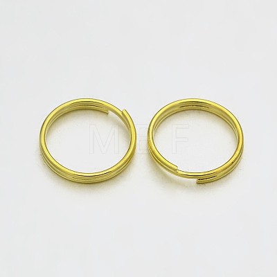 Brass Split Rings KK-E647-09G-9mm-1