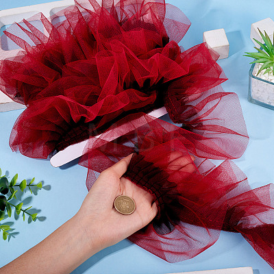 5 Yards Polyester Ornament Accessories DIY-TA0016-01B-1