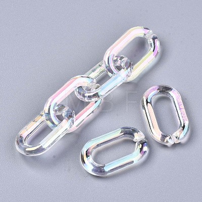 Transparent Acrylic Linkings Rings PACR-N010-031A-01-1