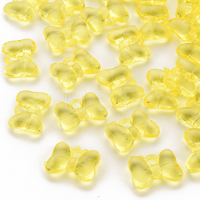 Transparent Acrylic Pendants LS-TACR-T024-02BA-916-1