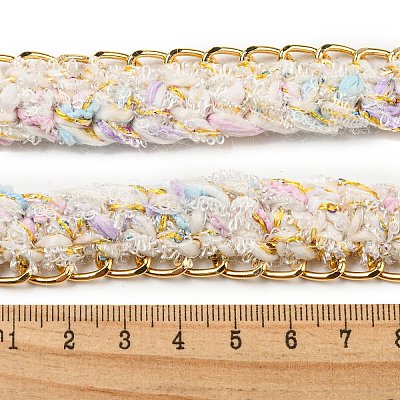 Polyester Crochet Lace Trim OCOR-Q058-13-1