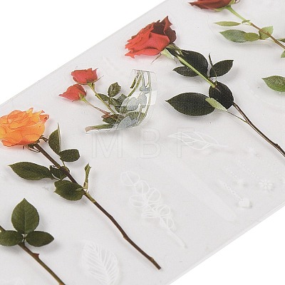 Flower PET Adhesive Tape DIY-P084-B02-1