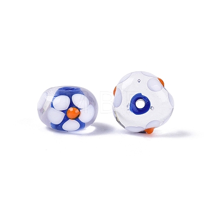 Handmade Lampwork Beads LAMP-Q039-04B-1