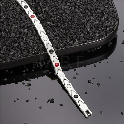 SHEGRACE Stainless Steel Watch Band Bracelets JB653A-1