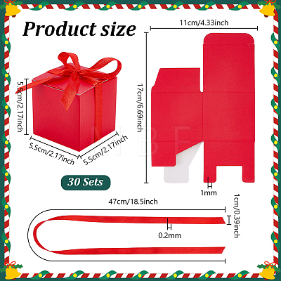 Folding Paper Candy Packing Boxes CON-WH0001-83B-1
