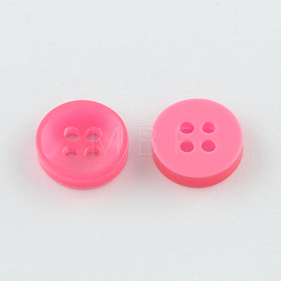 4-Hole Plastic Buttons BUTT-R037-02-1
