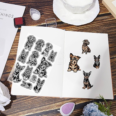 Custom PVC Plastic Clear Stamps DIY-WH0439-0155-1