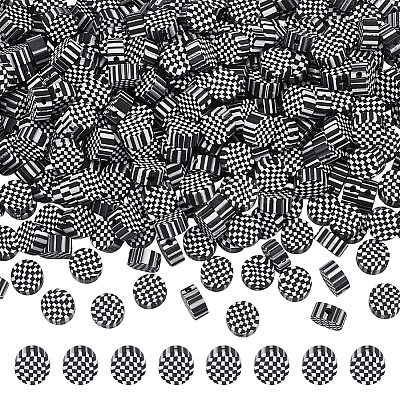300Pcs Handmade Polymer Clay Beads CLAY-NB0001-77B-02-1