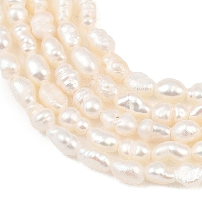 Natural Cultured Freshwater Pearl Beads Strands PEAR-F020-14-1