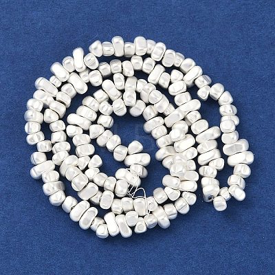 Electroplated Synthetic Non-Magnetic Hematite Beads Strands G-U003-10-1