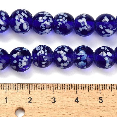 Handmade Lampwork Beads Strands LAMP-H071-01C-01-1