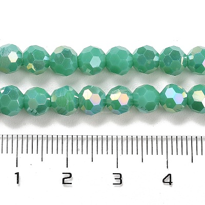 Opaque Glass Beads Stands LS-EGLA-A035-P6mm-B13-1