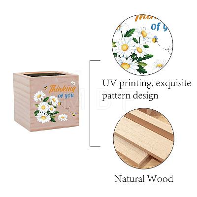 Willow Wood Planters DIY-WH0294-003-1