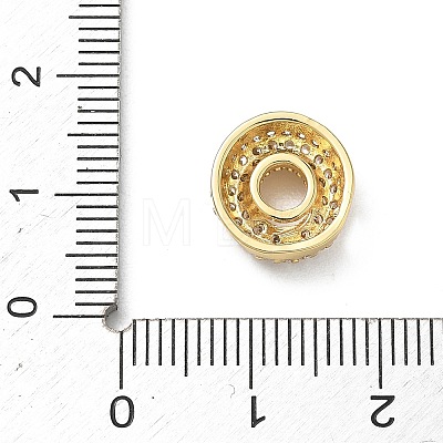 Brass Micro Pave Cubic Zirconia Pendants KK-A300-02G-O-1