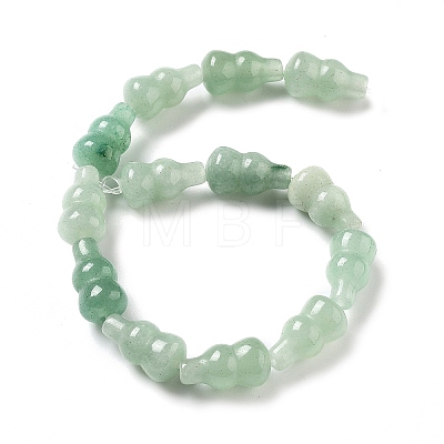 Natural Green Aventurine Beads Strands G-P528-G01-01-1