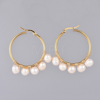 Hoop Earrings EJEW-JE03660-02-1