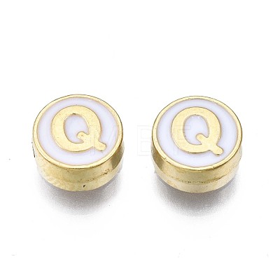 Alloy Enamel Beads ENAM-N052-006-01Q-RS-1