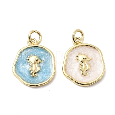 Brass Pendants KK-D105-08A-G-1
