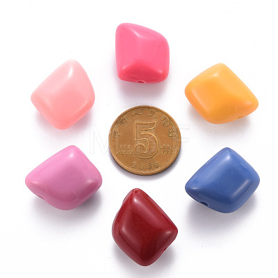 Opaque Acrylic Beads MACR-S373-15A-1