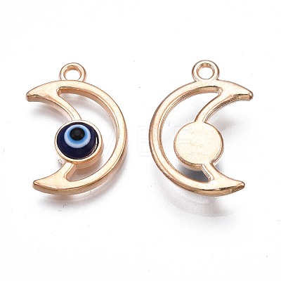 Alloy Enamel Pendants PALLOY-S132-353-1