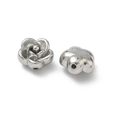 304 Stainless Steel Beads STAS-H235-06B-P-1