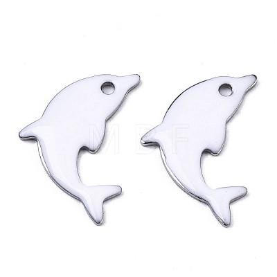 201 Stainless Steel Enamel Pendants STAS-N088-16L-1