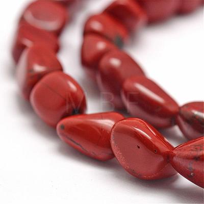 Natural Red Jasper Beads Strands G-F464-30-1