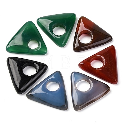Natural Agate(Dyed & Heated) Pendants G-B122-01-1