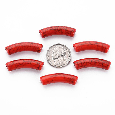 Opaque Crackle Acrylic Beads X1-MACR-S372-002N-009-1