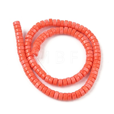 Opaque Glass Beads Strands GLAA-I060-01F-1